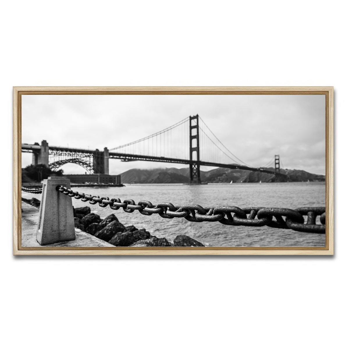 Golden Gate Chain Wall Art