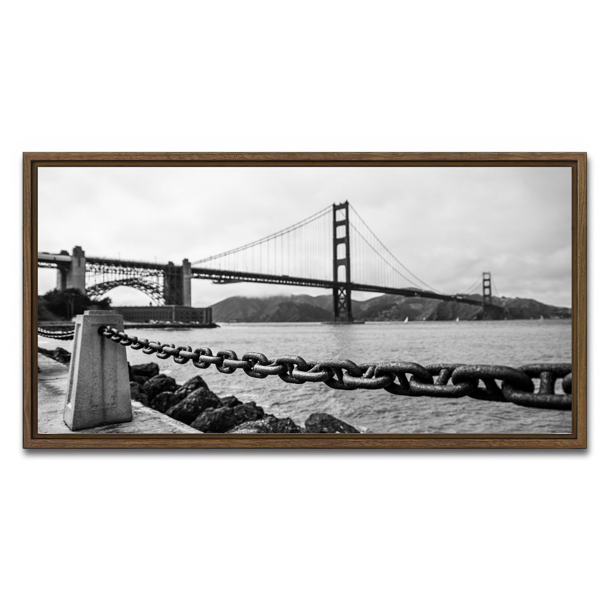 Golden Gate Chain Wall Art