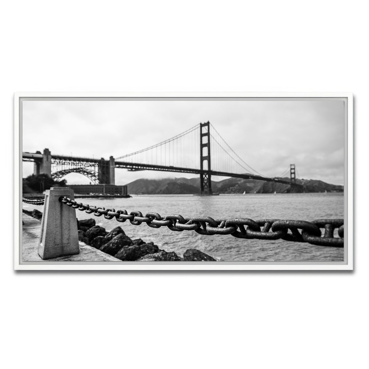 Golden Gate Chain Wall Art