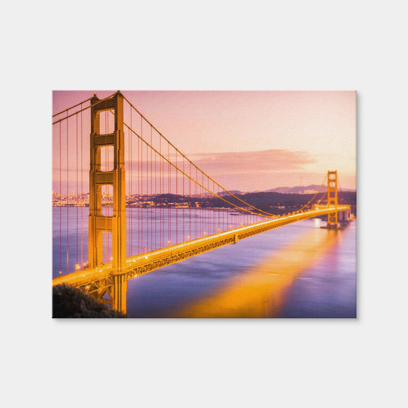 AUTO-MOCKUP WHITE | Golden Gate Golden | 1 Piece | Gallery Wrap Canvas | group=4x3