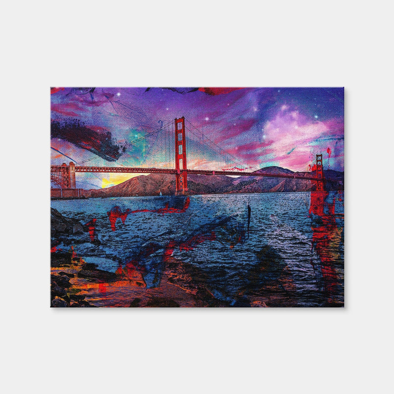 AUTO-MOCKUP WHITE | Golden Gate | 1 Piece | Gallery Wrap Canvas | group=4x3