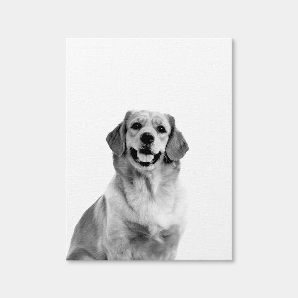 Golden Retriever Wall Art — Canvas Wrap Format preview