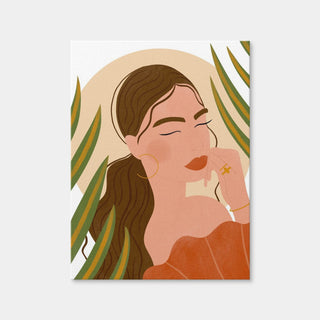 AUTO-MOCKUP WHITE | Good Thinking Girl | 1 Piece | Gallery Wrap Canvas | group=3x4