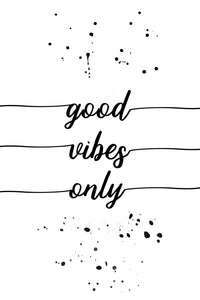 Good vibes only Wall Art