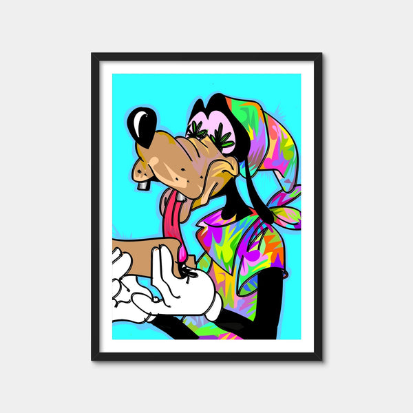 Goofy High Wall Art — Framed Print Format preview