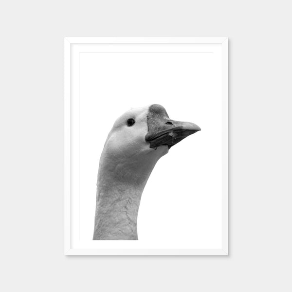 Goose Head Wall Art — Framed Print Format preview