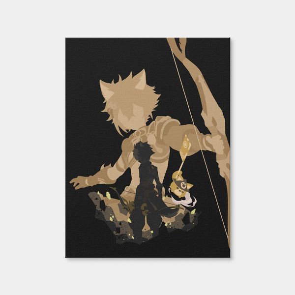 Gorou Wall Art — Canvas Wrap Format preview