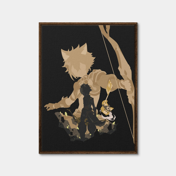 Gorou Wall Art — Framed Canvas Format preview