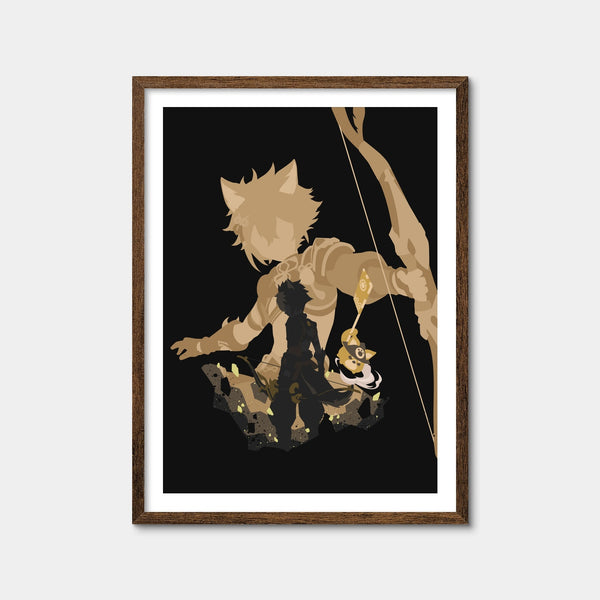 Gorou Wall Art — Framed Print Format preview