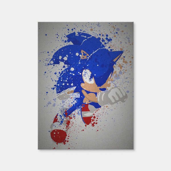 Gotta Go Fast Wall Art — Canvas Wrap Format preview