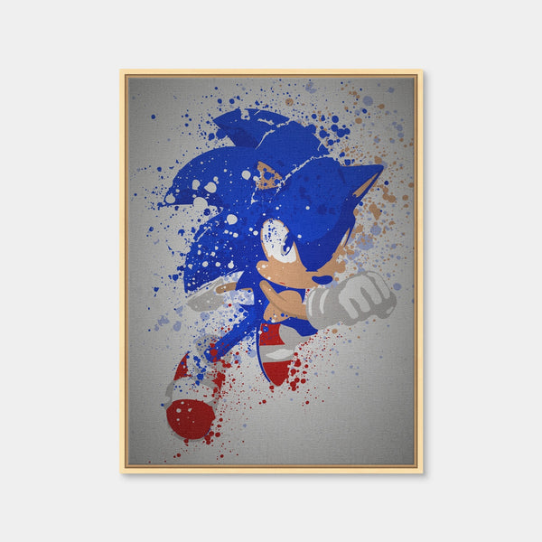 Gotta Go Fast Wall Art — Framed Canvas Format preview