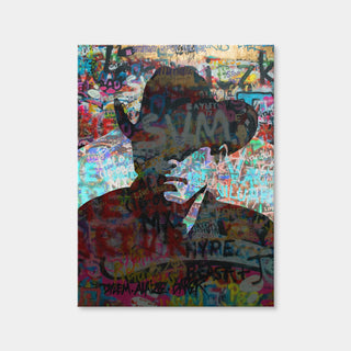 AUTO-MOCKUP WHITE | Graffiti Cowboy | 1 Piece | Gallery Wrap | group=3x4