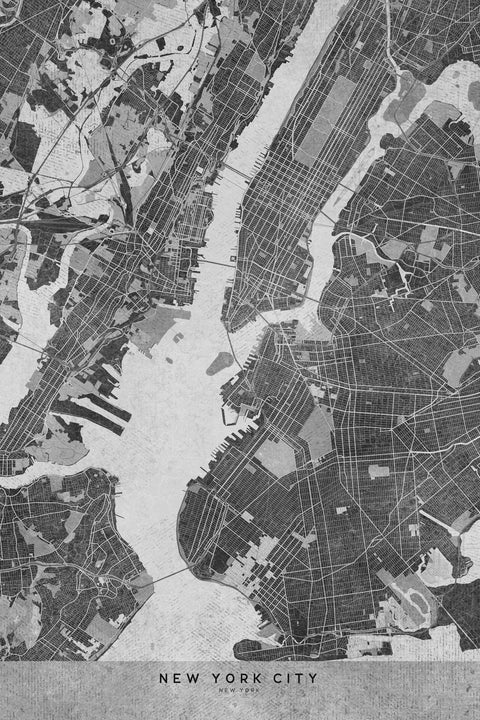 Grayscale New York City Wall Art