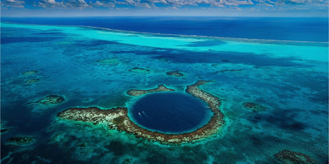 Great Blue Hole Wall Art