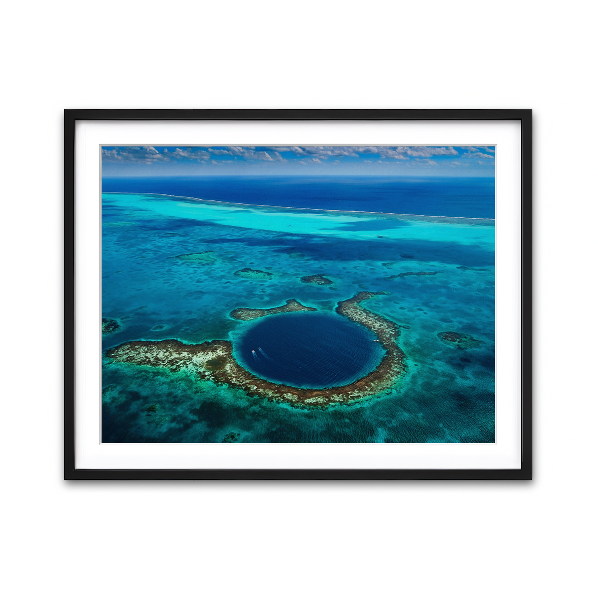 Framed Print 4x3 Black