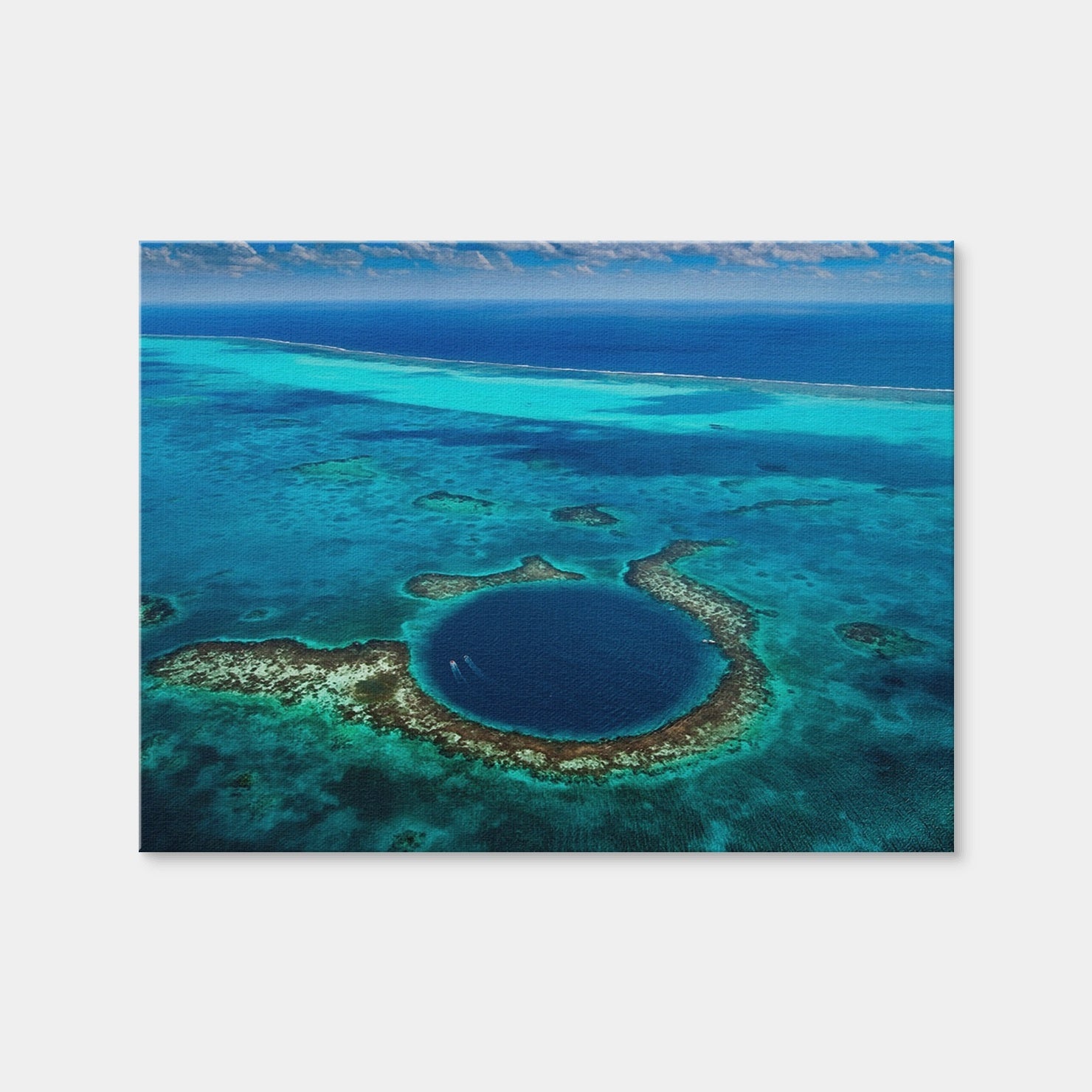 AUTO-MOCKUP WHITE | Great Blue Hole | 1 Piece | Gallery Wrap Canvas | group=4x3