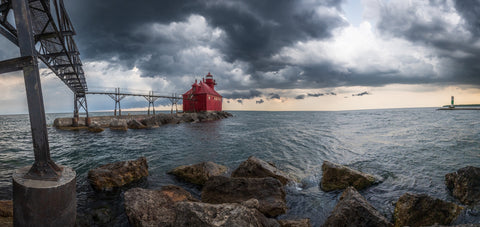 Great Lake Storm Wall Art