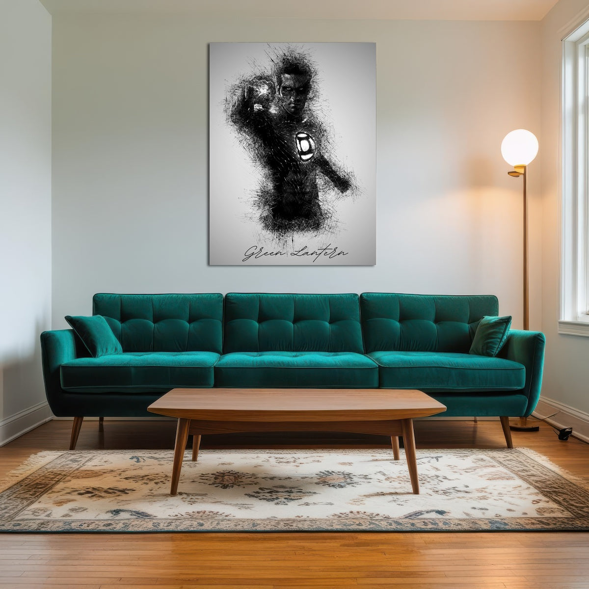 AUTO-MOCKUP ROOM | Green Lantern