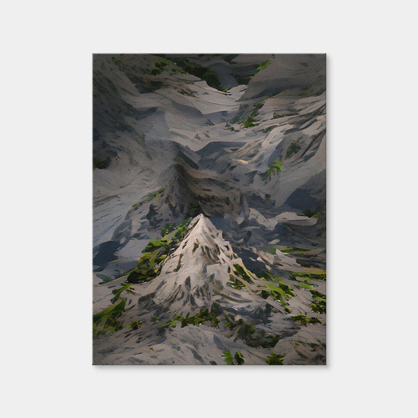 Green Mountain Wall Art — Canvas Wrap Format preview