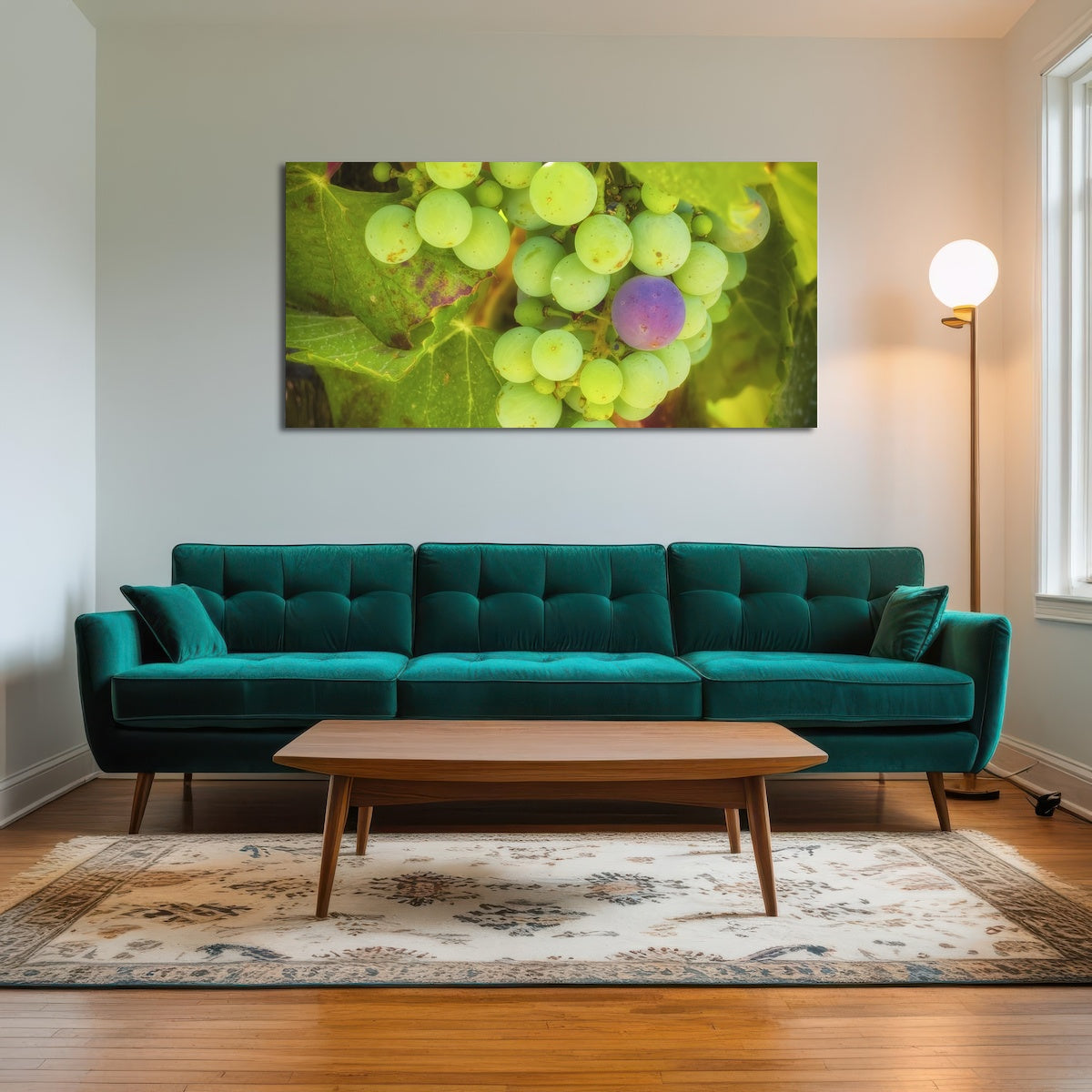 Green Purple Grapes Temecula Valley Wall Art