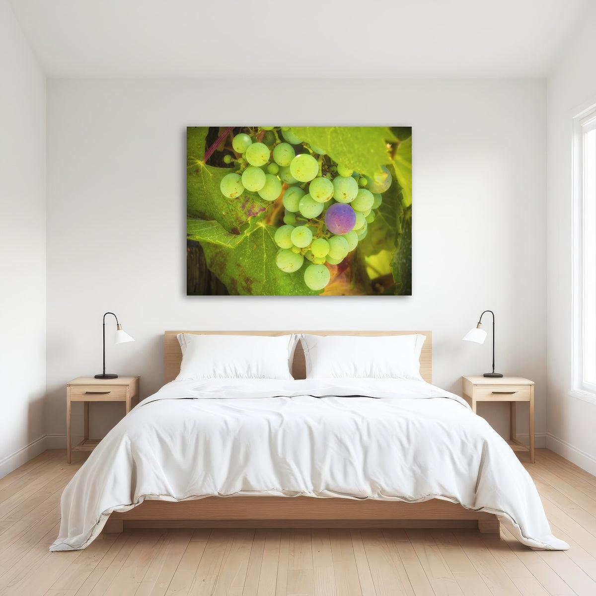 Green Purple Grapes Temecula Valley Wall Art