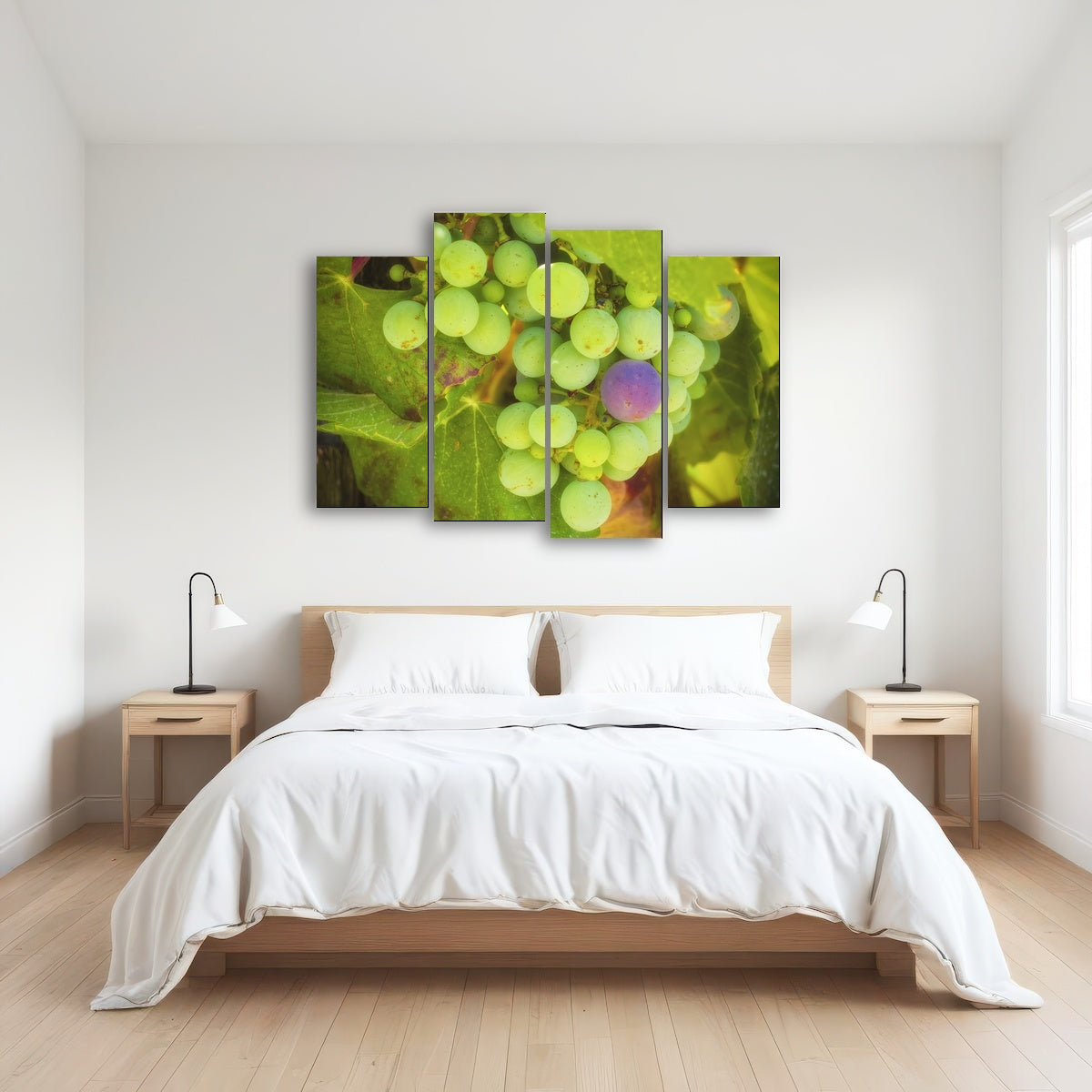 Green Purple Grapes Temecula Valley Wall Art