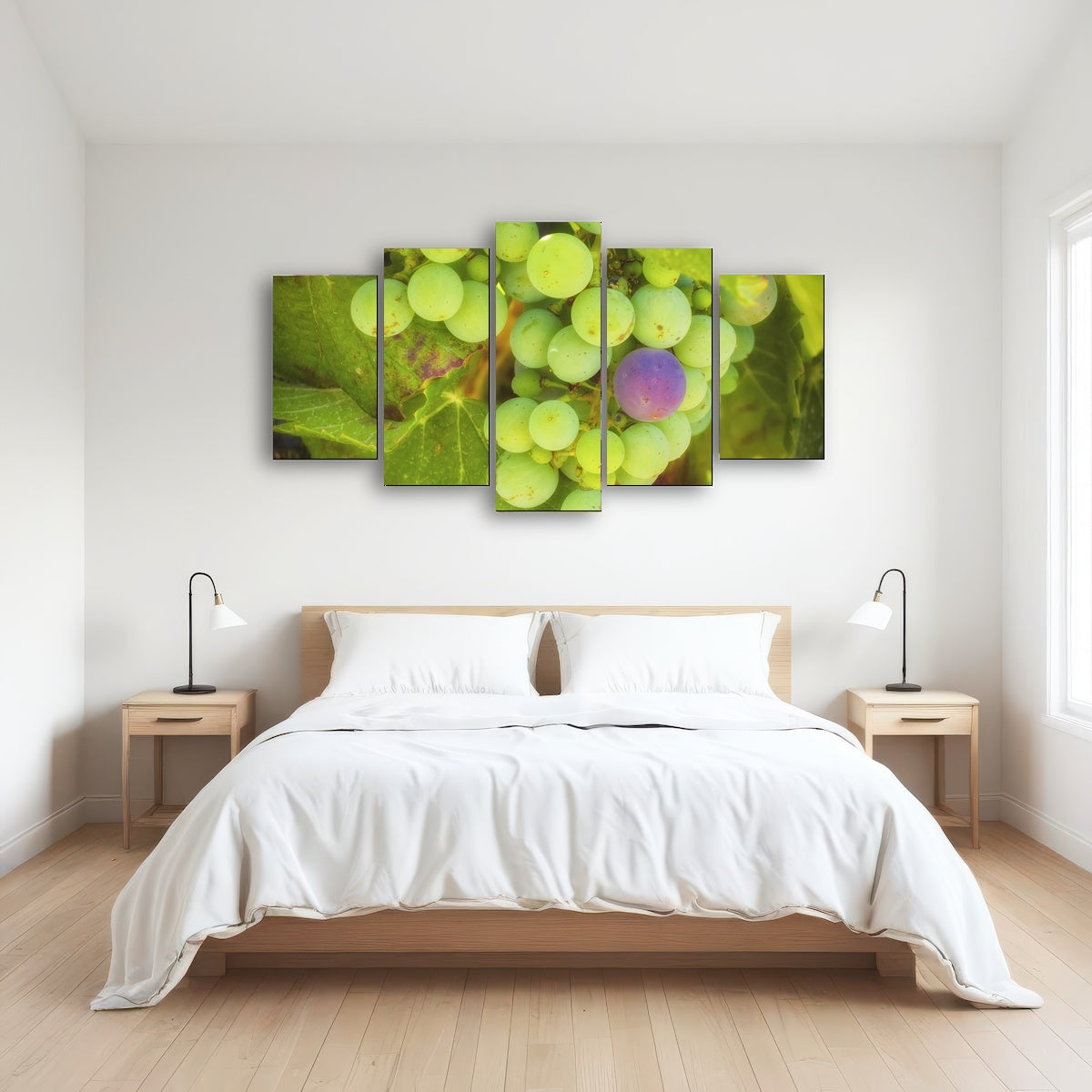 Green Purple Grapes Temecula Valley Wall Art