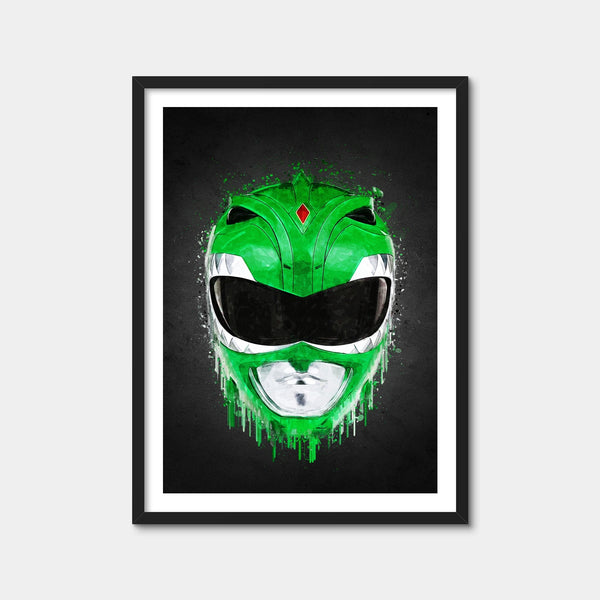 Green Ranger Portrait Wall Art — Framed Print Format preview