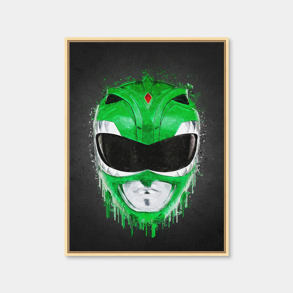 Green Ranger Portrait Wall Art — Framed Canvas Format preview