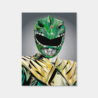 AUTO-MOCKUP WHITE | Green Ranger Rip | 1 Piece | Gallery Wrap Canvas | group=3x4