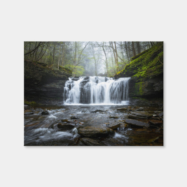 Green Serenity Wall Art — Canvas Wrap Format preview
