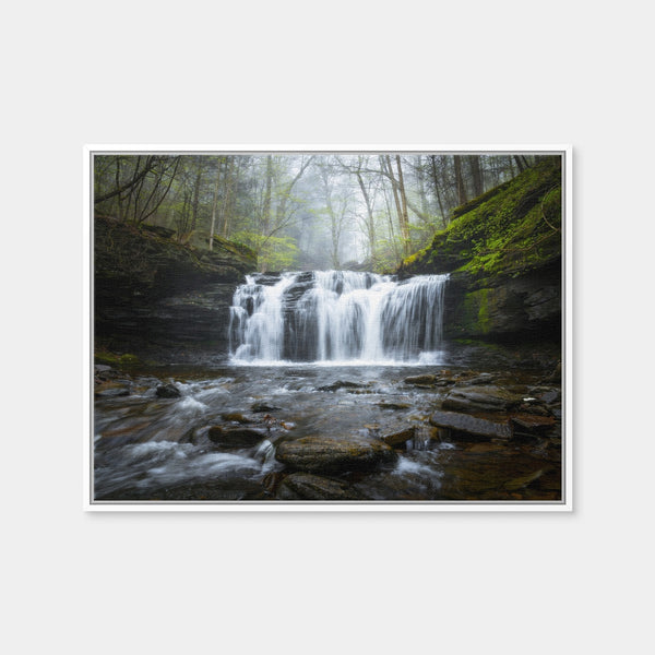 Green Serenity Wall Art — Framed Canvas Format preview