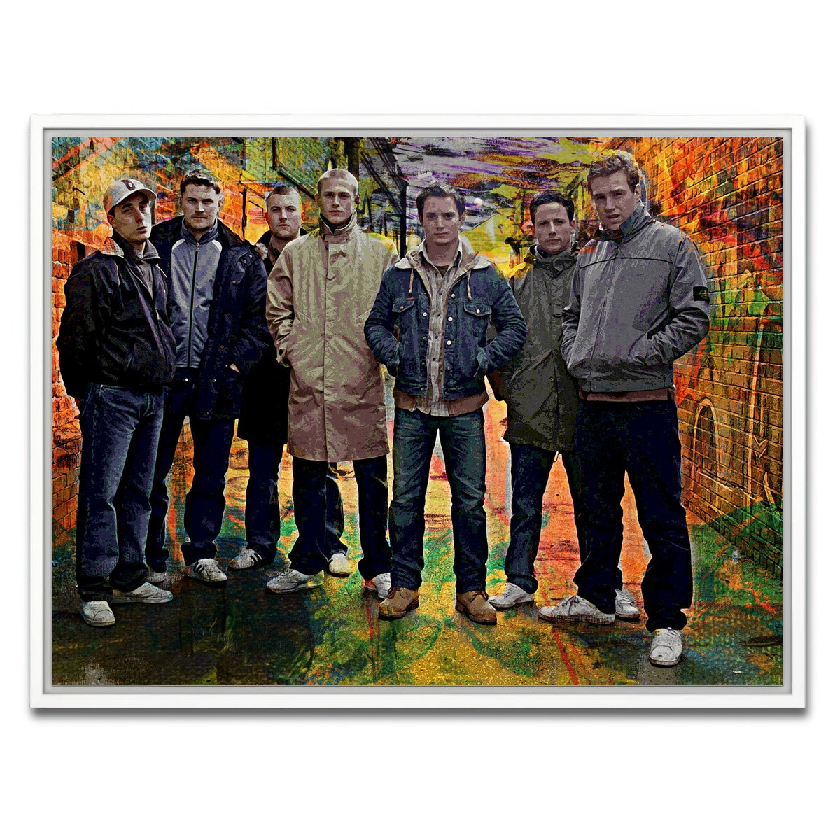 AUTO-MOCKUP WHITE | Green Street Hooligans | 1 Piece | White Framed Canvas | group=4x3