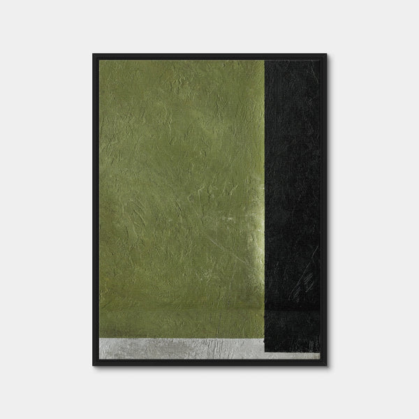 Green Vision Abstract Wall Art — Framed Canvas Format preview