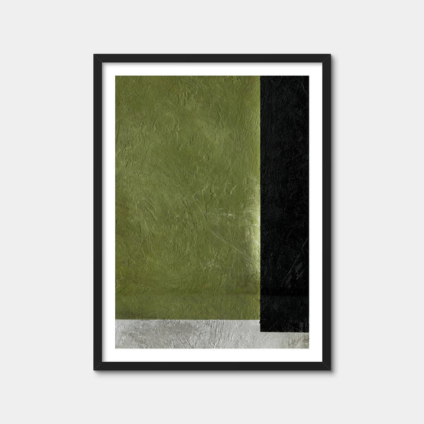 Green Vision Abstract Wall Art — Framed Print Format preview