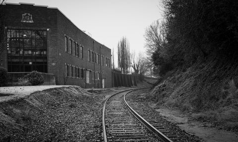 Greenville South Carolina Tracks Wall Art
