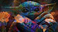 Grogu Wall Art