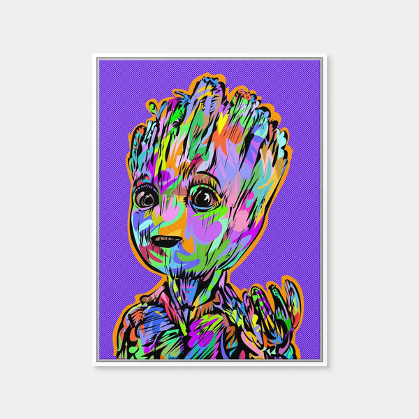 Groot Wall Art — Framed Canvas Format preview