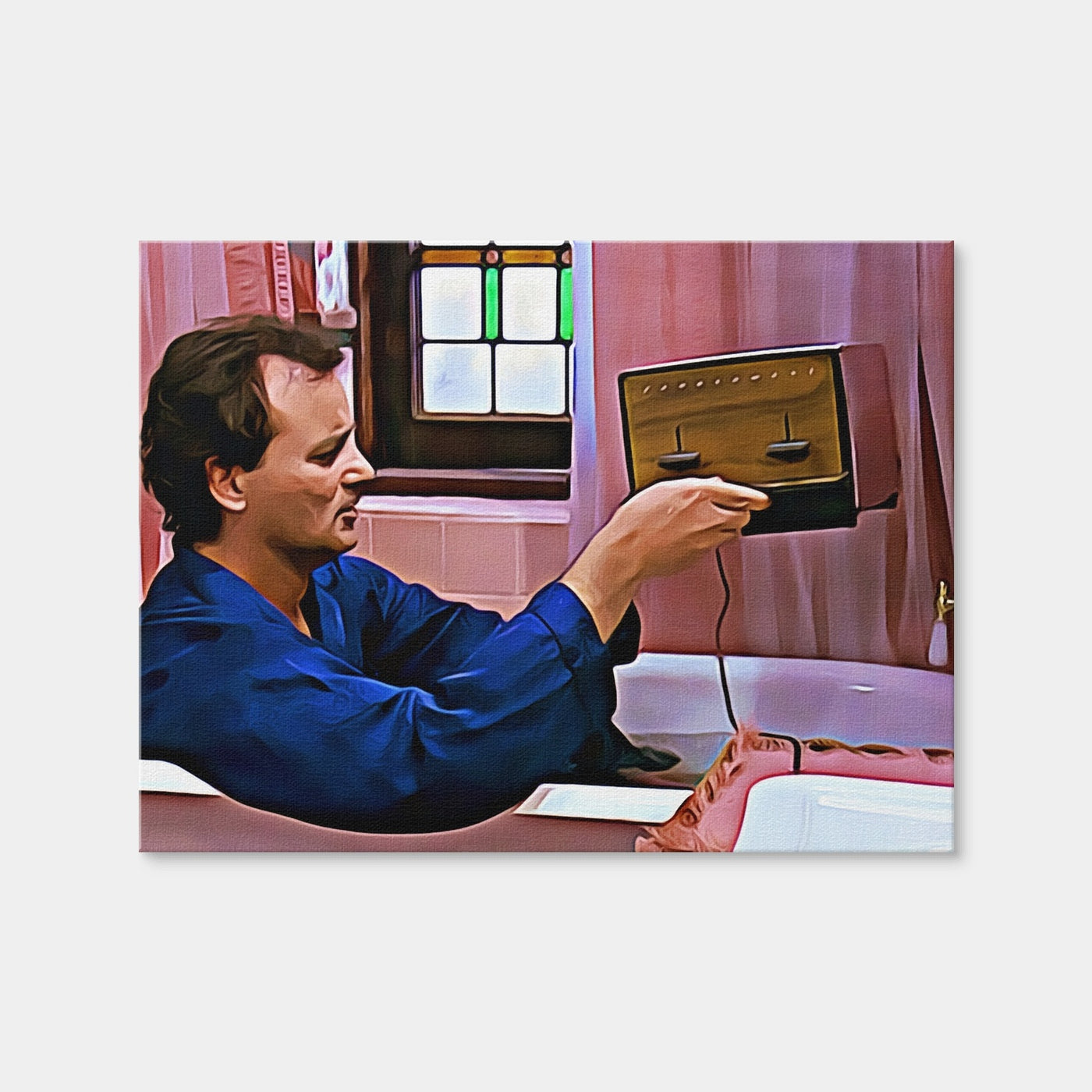 AUTO-MOCKUP WHITE | Groundhog Day Toaster | 1 Piece | Gallery Wrap Canvas | group=4x3