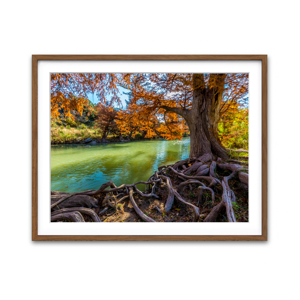 Framed Print 4x3 Walnut