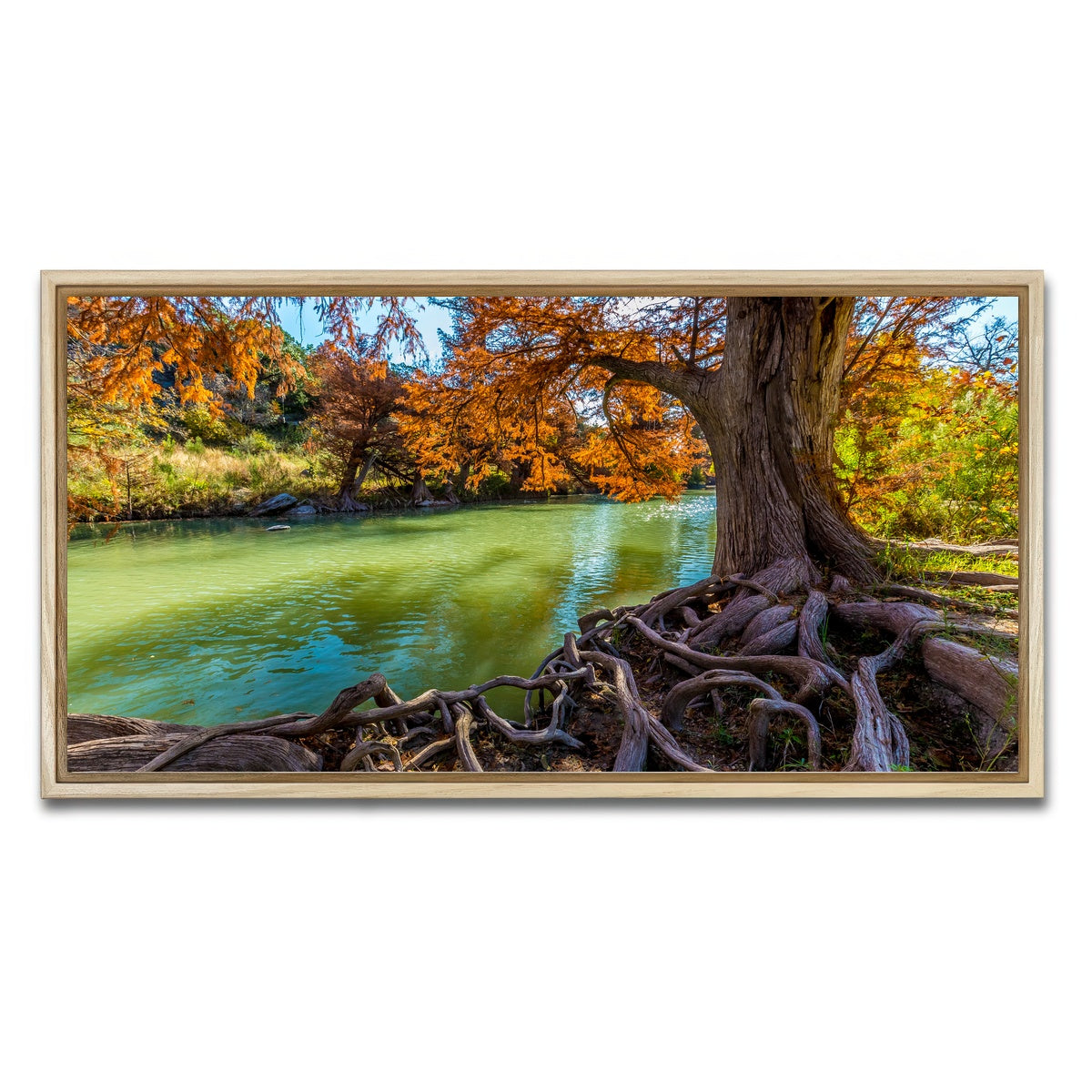AUTO-MOCKUP WHITE | Guadalupe State Park | 1 Piece | Natural Framed Canvas | group=2x1