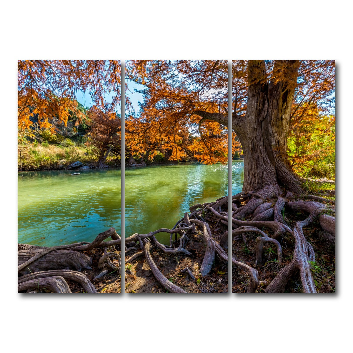 AUTO-MOCKUP WHITE | Guadalupe State Park | 3 Piece | Gallery Wrap Canvas | group=8x18