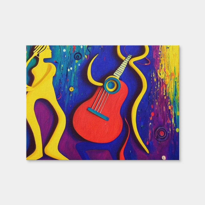 AUTO-MOCKUP WHITE | Guitar Art | 1 Piece | Gallery Wrap | group=4x3