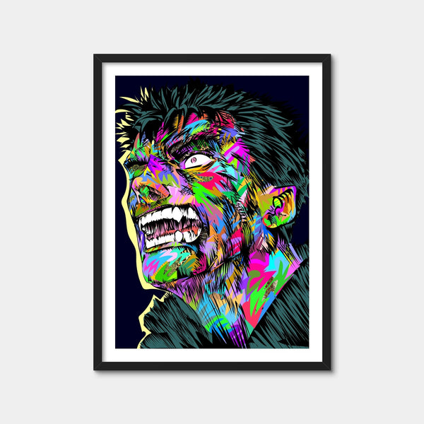 Guts Wall Art — Framed Print Format preview