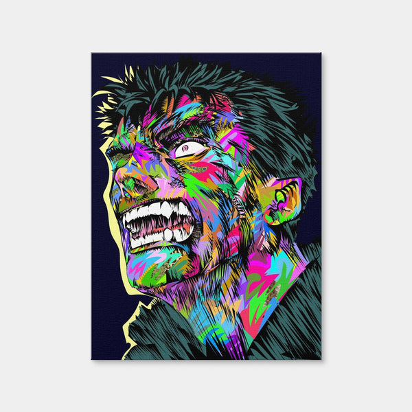 Guts Wall Art — Canvas Wrap Format preview