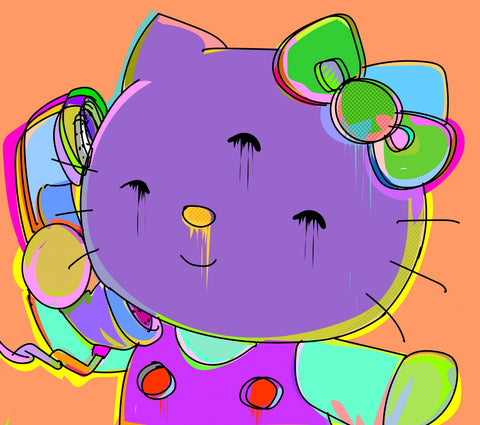 HELLO KITTY Wall Art