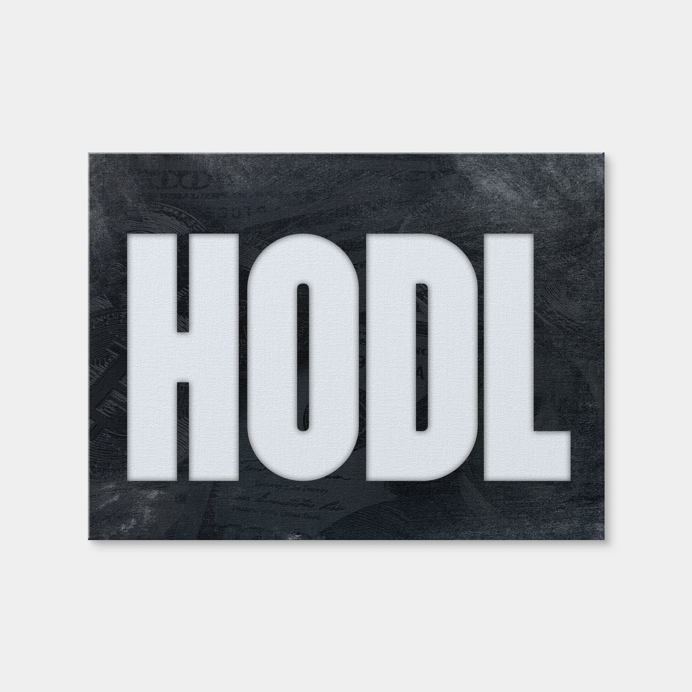 AUTO-MOCKUP WHITE | HODL | 1 Piece | Gallery Wrap Canvas | group=4x3