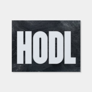 AUTO-MOCKUP WHITE | HODL | 1 Piece | Gallery Wrap Canvas | group=4x3