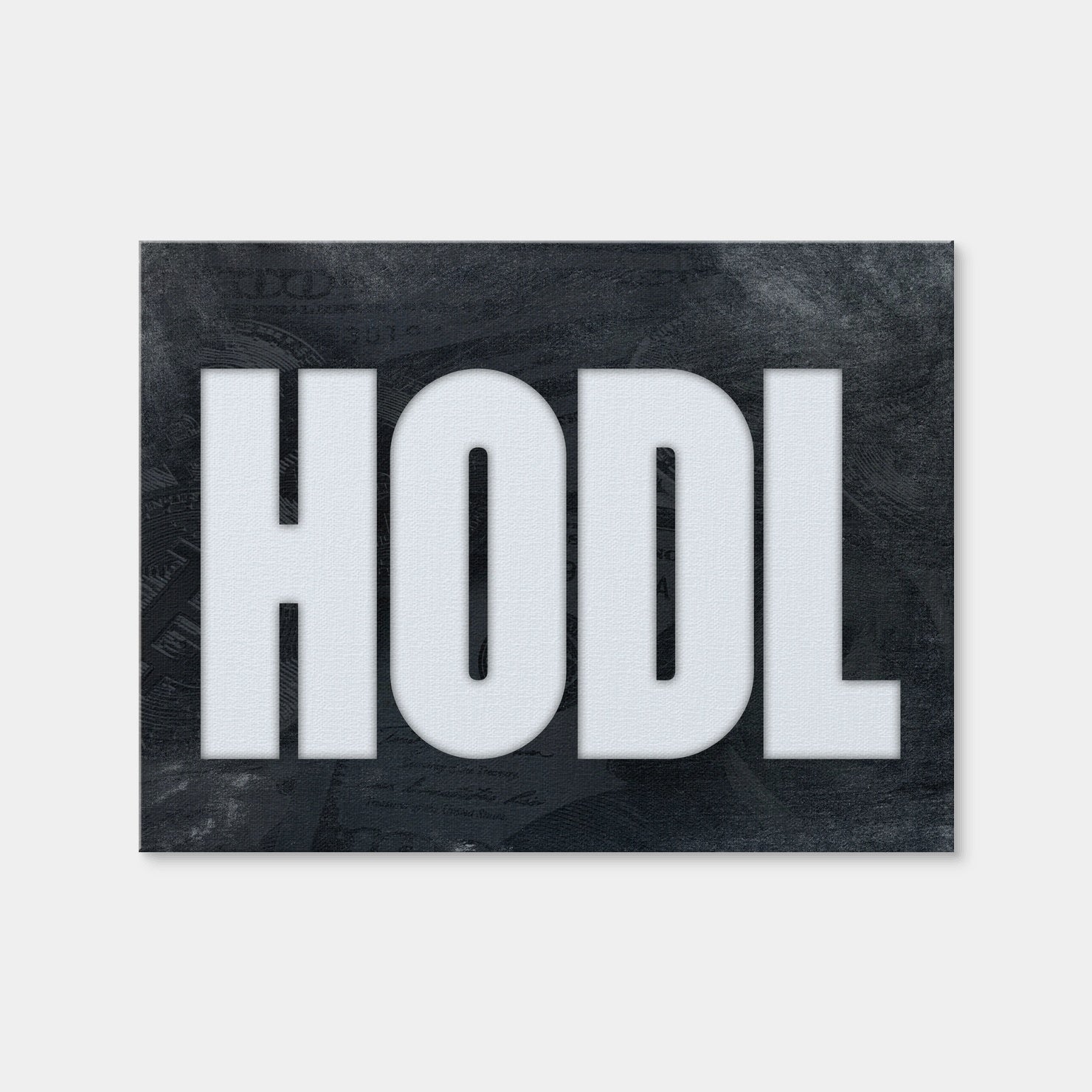 AUTO-MOCKUP WHITE | HODL | 1 Piece | Gallery Wrap Canvas | group=4x3