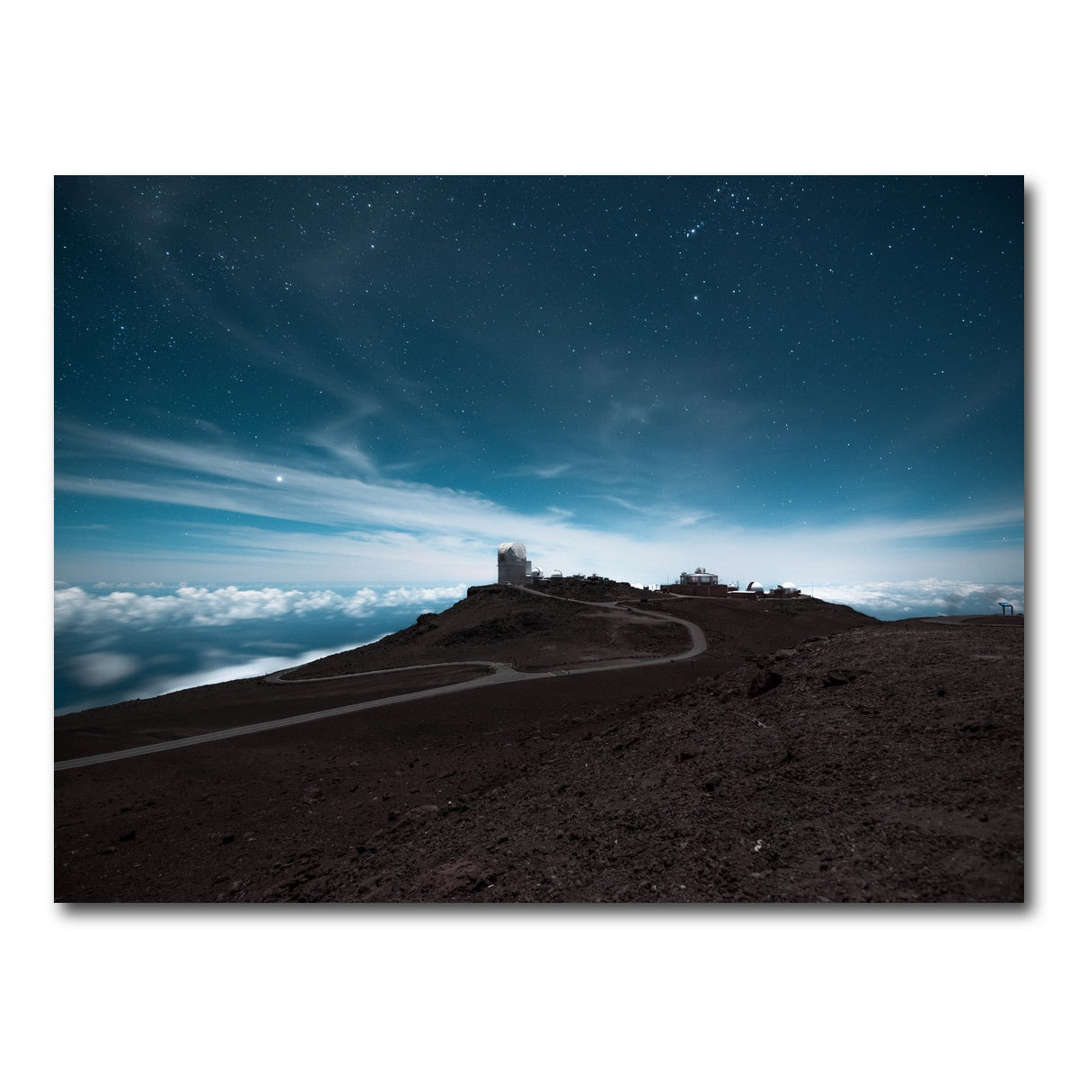 AUTO-MOCKUP WHITE | Haleakala at Night | 1 Piece | Gallery Wrap Canvas | group=4x3